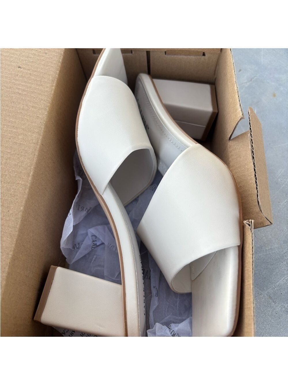 Women Square Toe Heeled Pumps Sandals